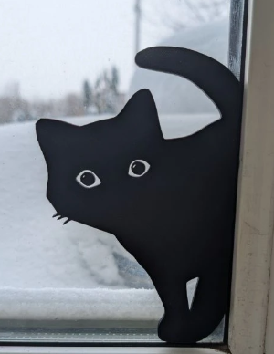 Peeping cats