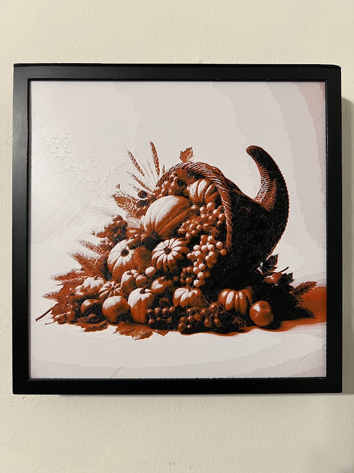 HueForge Seasonal Decorations: Thanksgiving