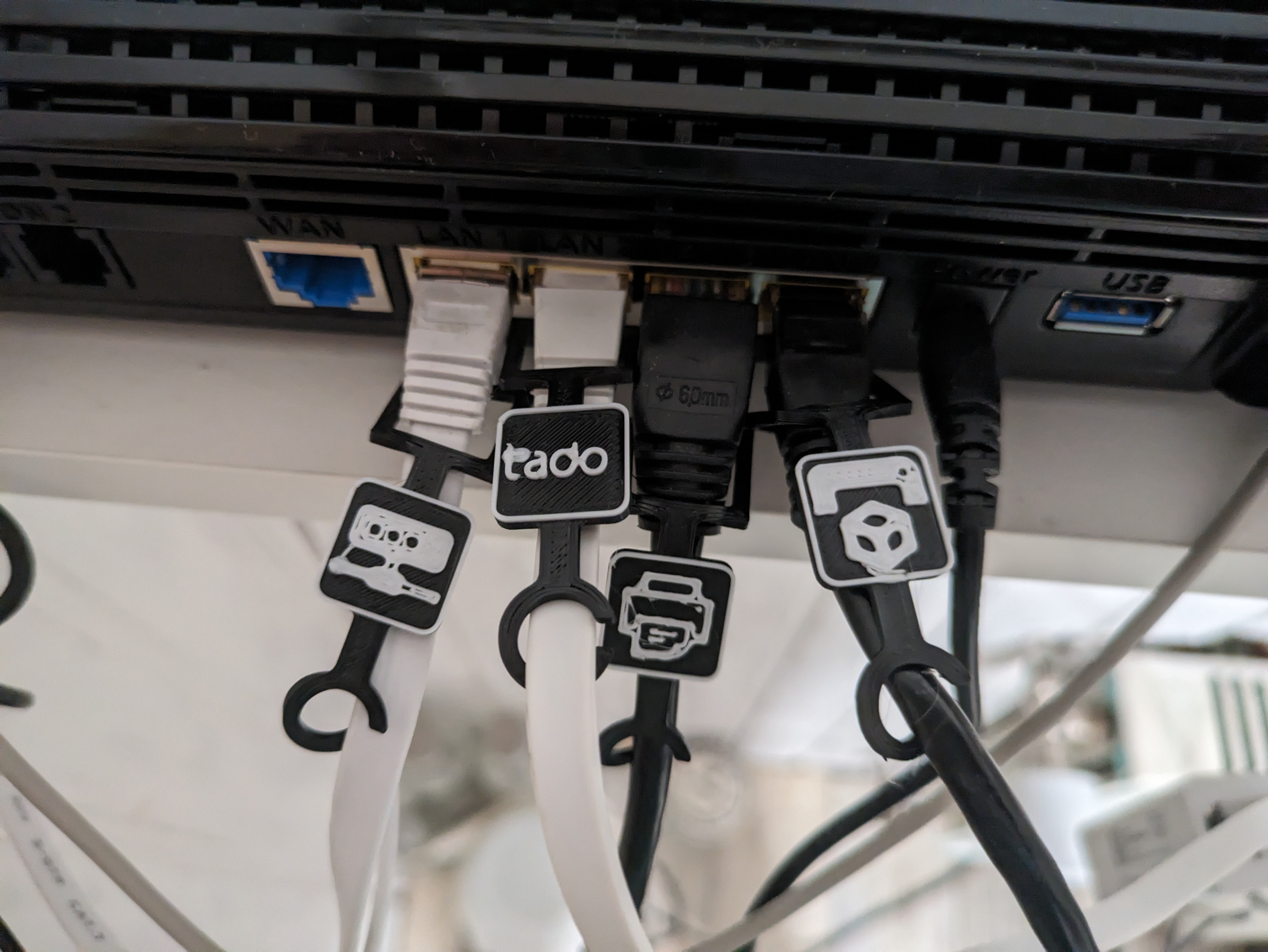 Miniatura 2 do modelo 3D CAT - Cable Tag Set