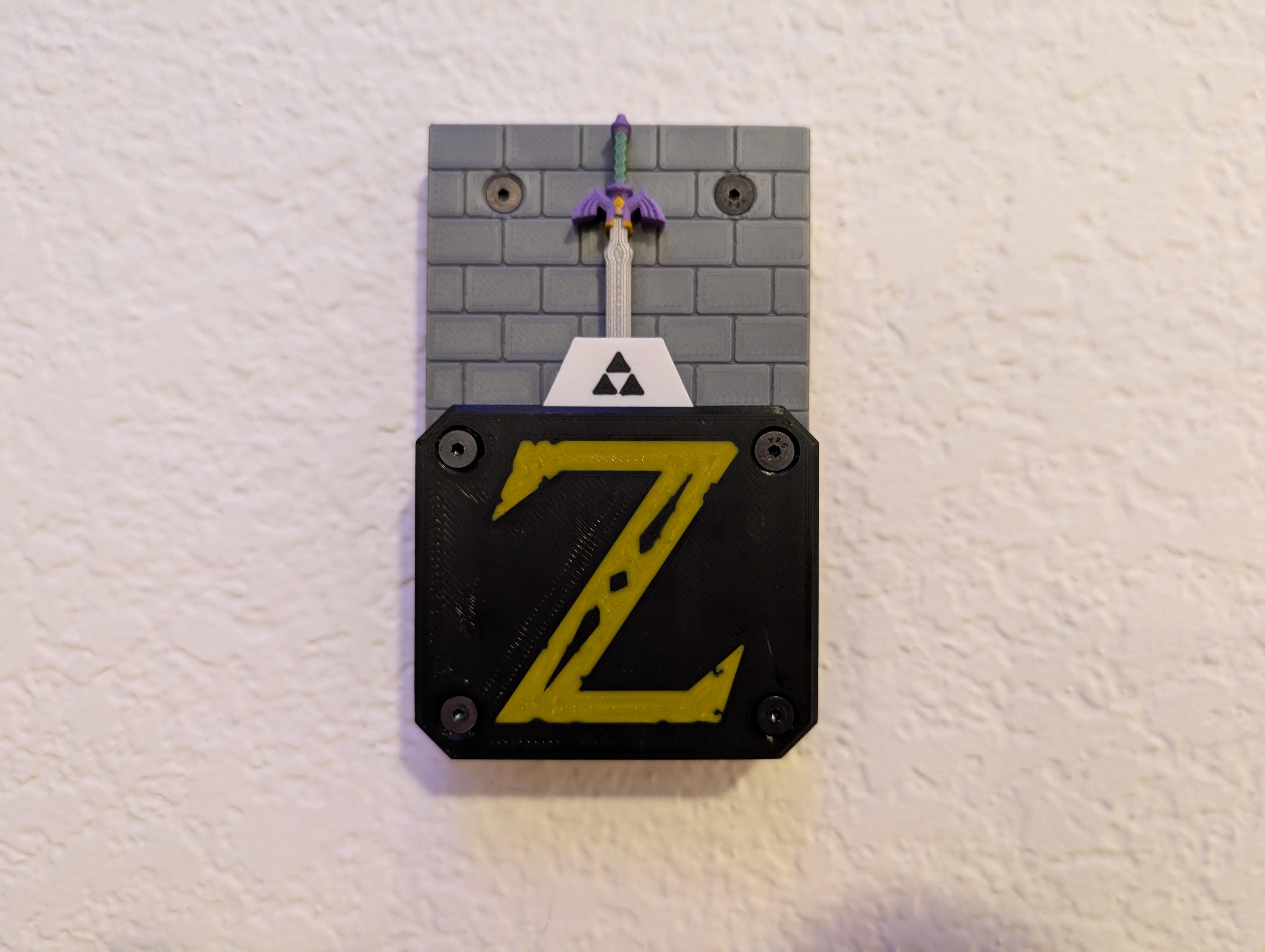 Legend of Zelda Master Sword Light Switch Cover