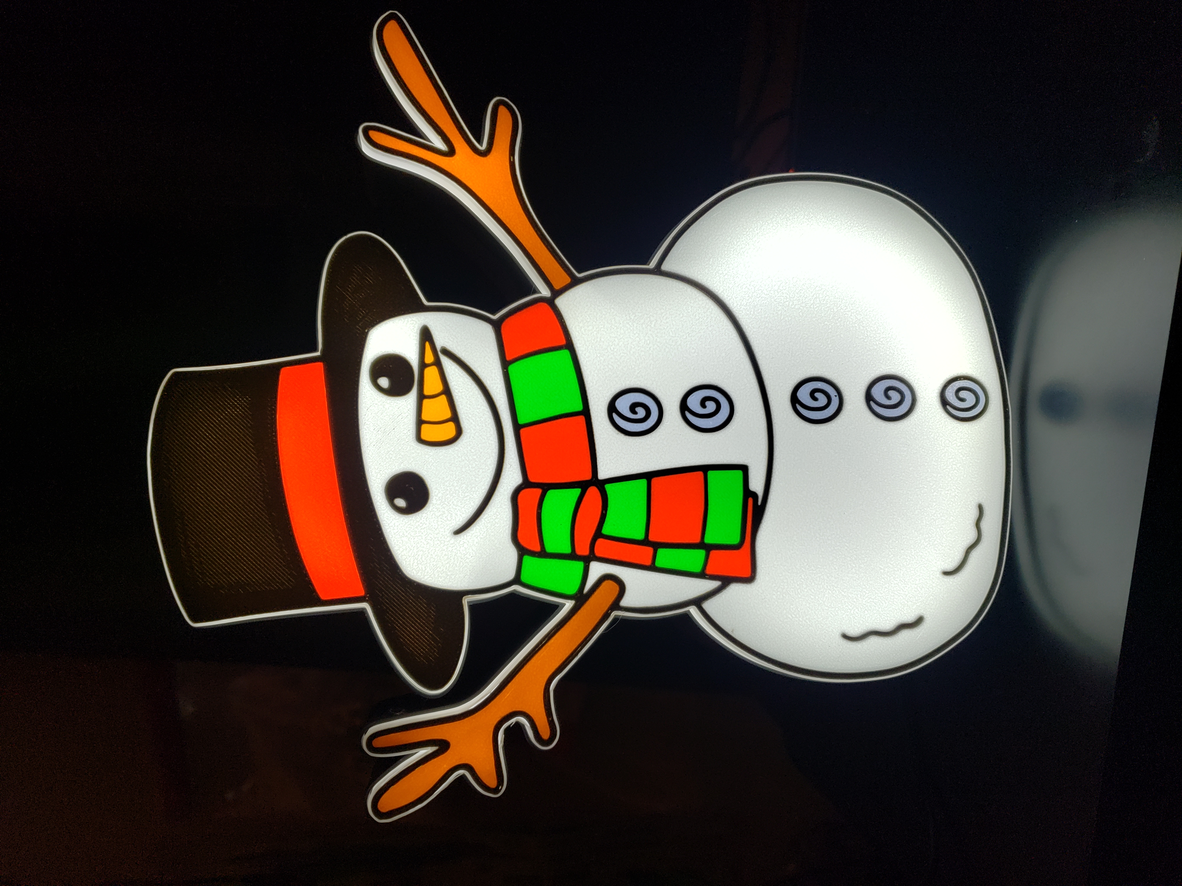Frosty The Snowman Lightbox
