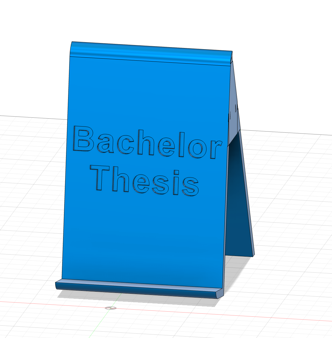 Bookstand by kev download free stl model printables