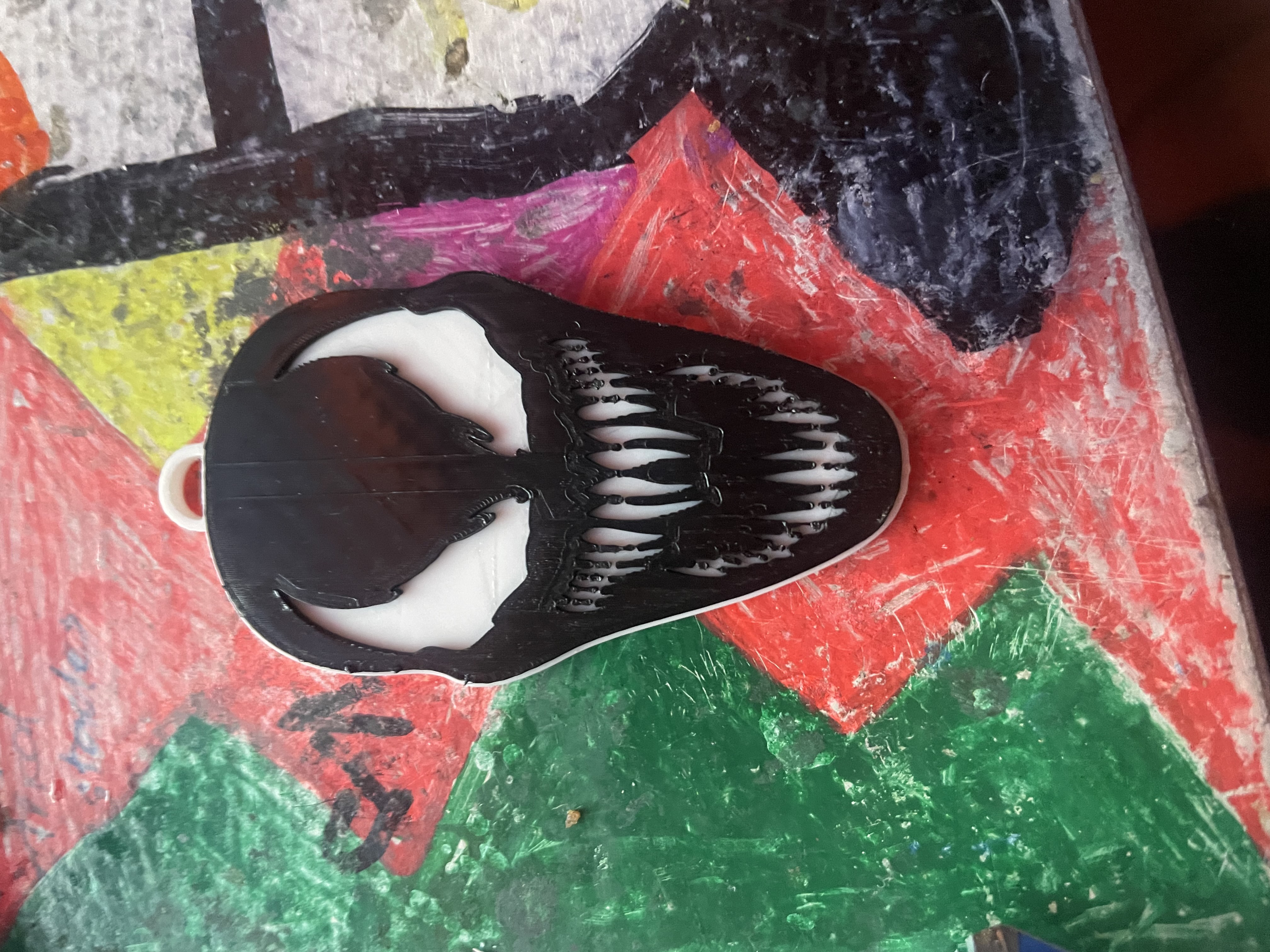 Venom Keychain