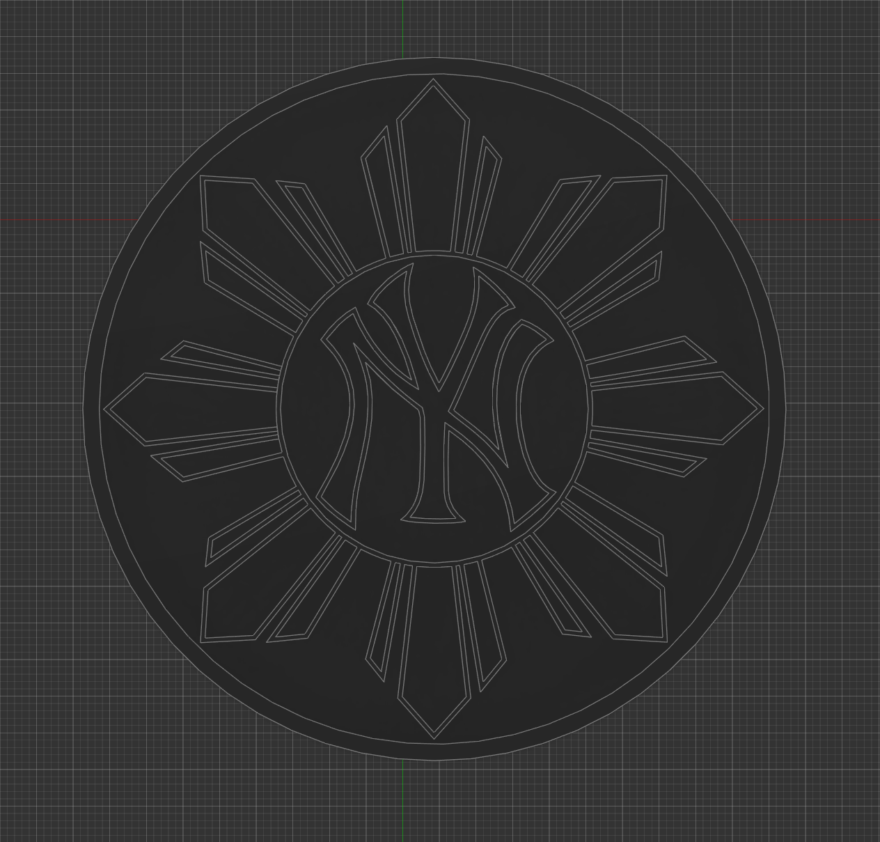 Yankees Philippine Sun Enamel Pin