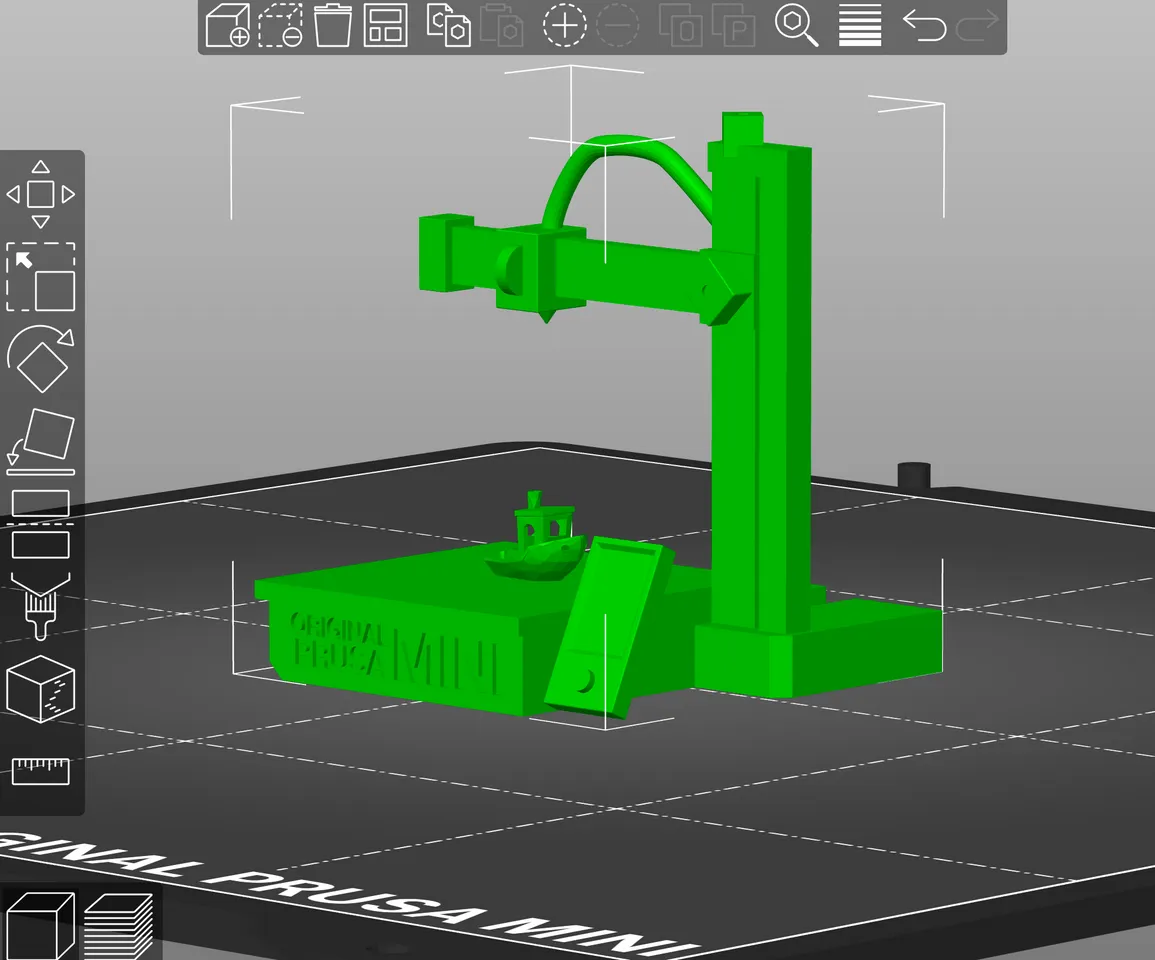 Adorable miniature Prusa Mini by Phattwizat | Download free STL model ...