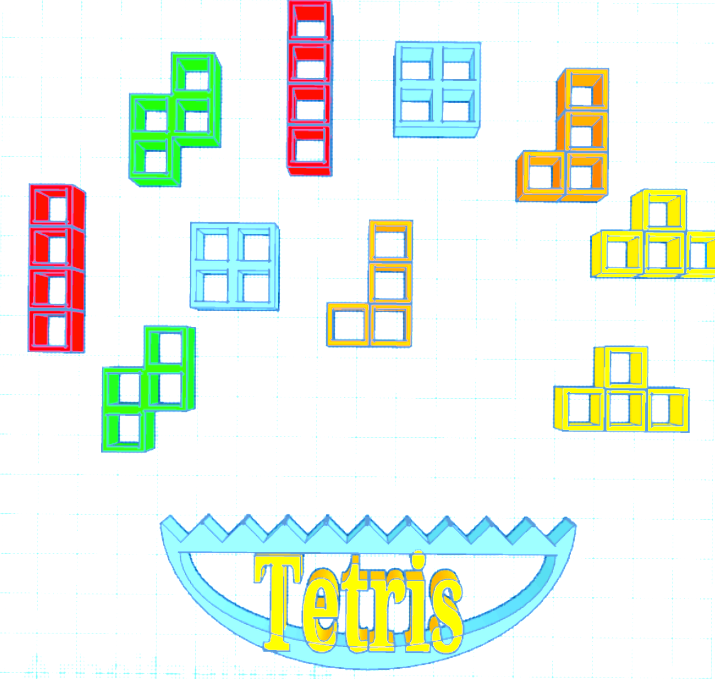 Tetris Spiel