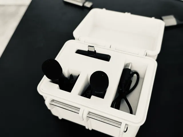 Wireless Microfone storage box