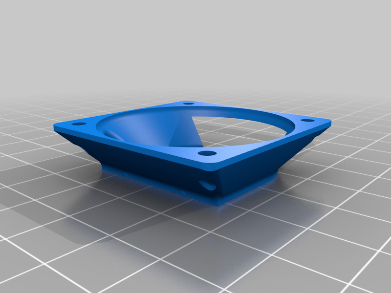 Creality Ender 3 v2 Hotend & Part Cooling Fan Duct Adapter for quiet