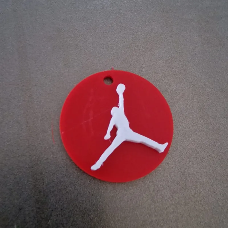 Jordan hot sale logo keychain