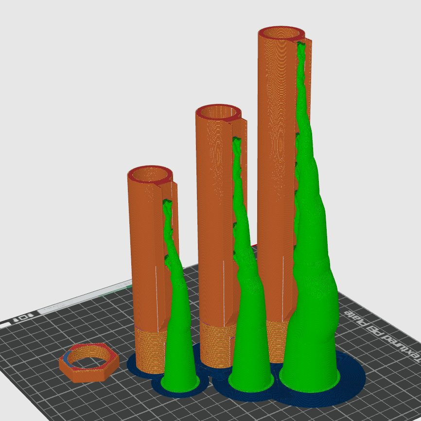 Miniatura 4 do modelo 3D Threaded Buffer Tube Battery Stock Points
