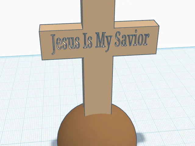 Easter Cross Decor