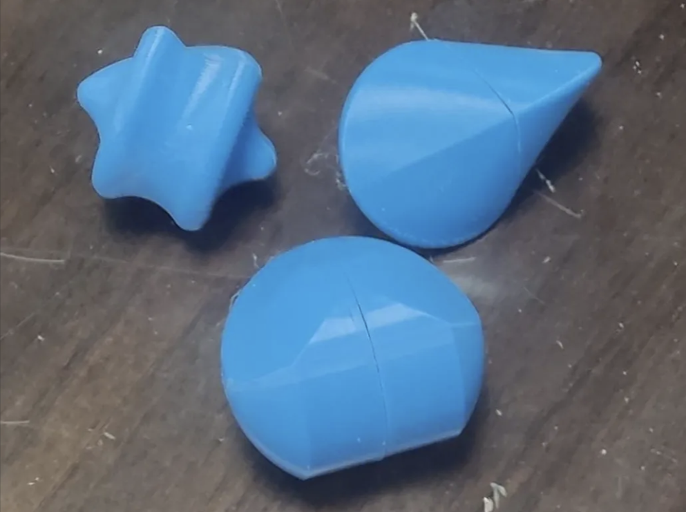 Rolling Solids (Oloid ,sphericon and gomboc)