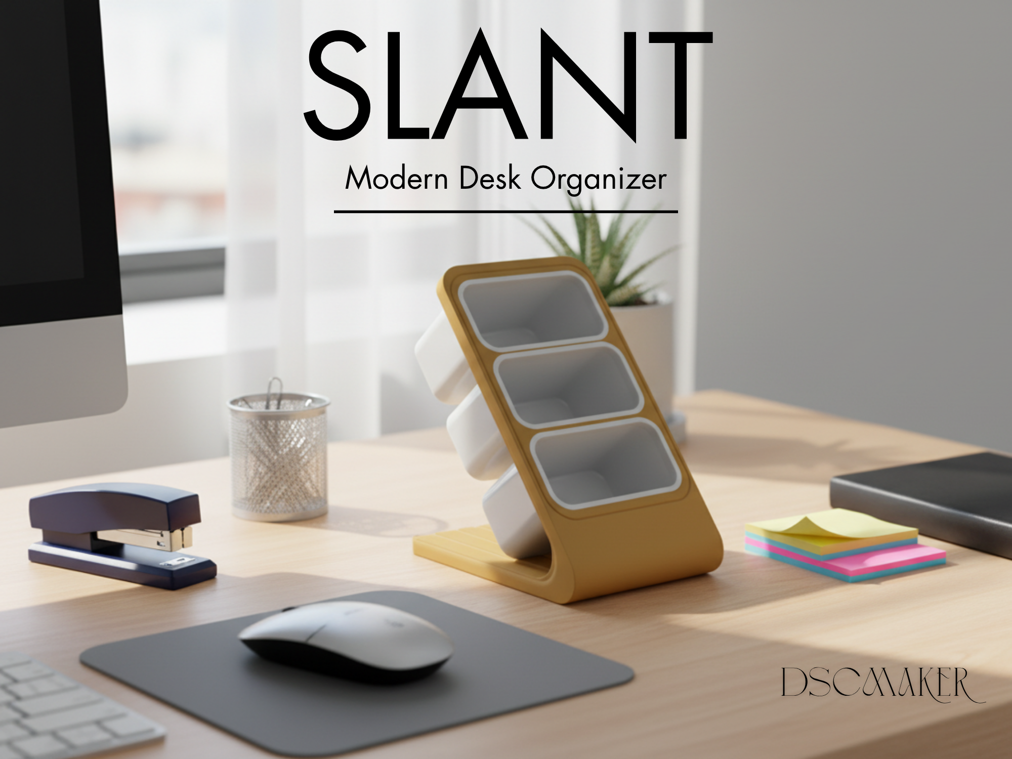 SLANT - Modern Desk Organizer