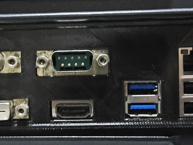 GIGABYTE H310M HD3 IO Panel