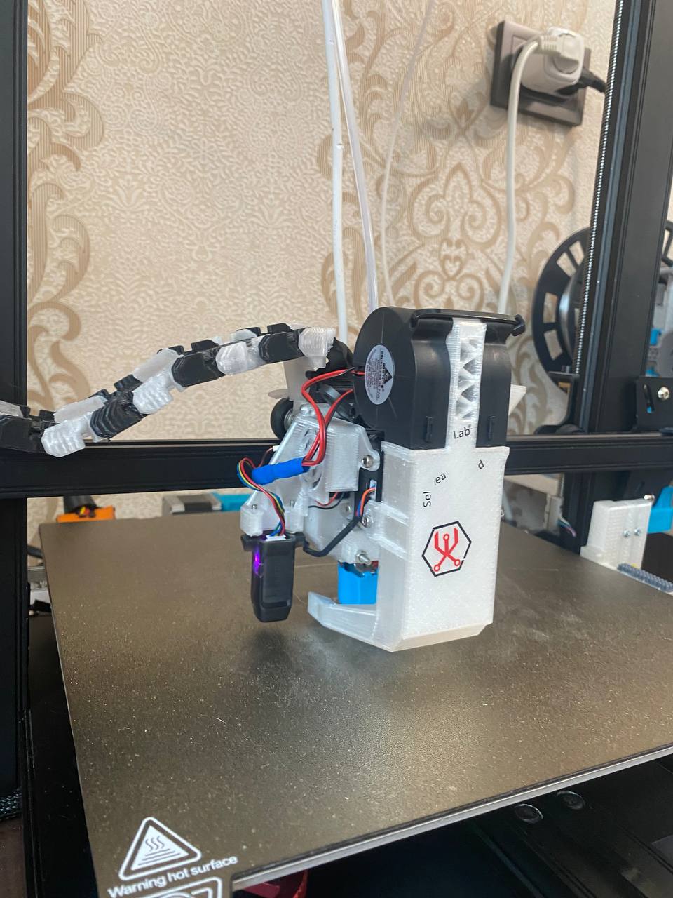 Ender 3 s1 / Creality sprite extruder mod filament cutter and switch
