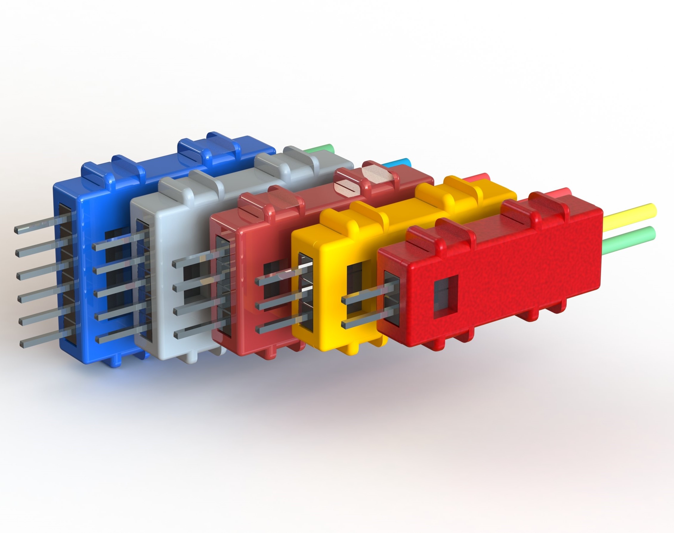 CONNECTORS Edition 2-6 Pin Dupont / Jumper-Cable 12mm