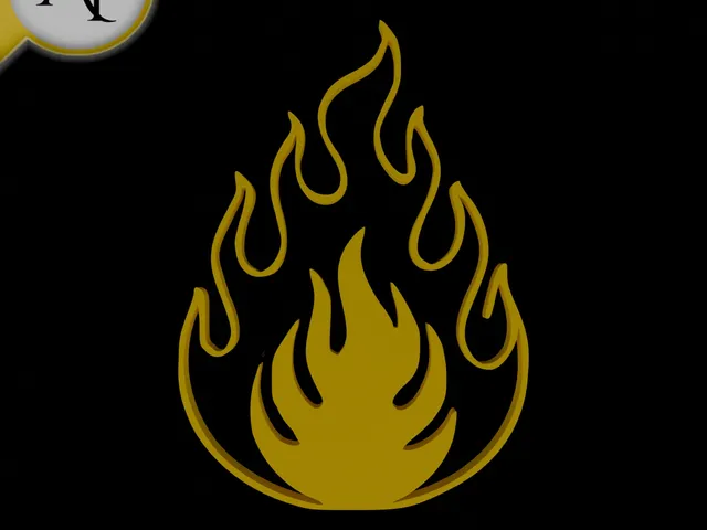 Simple Flame Symbol - 2D Art