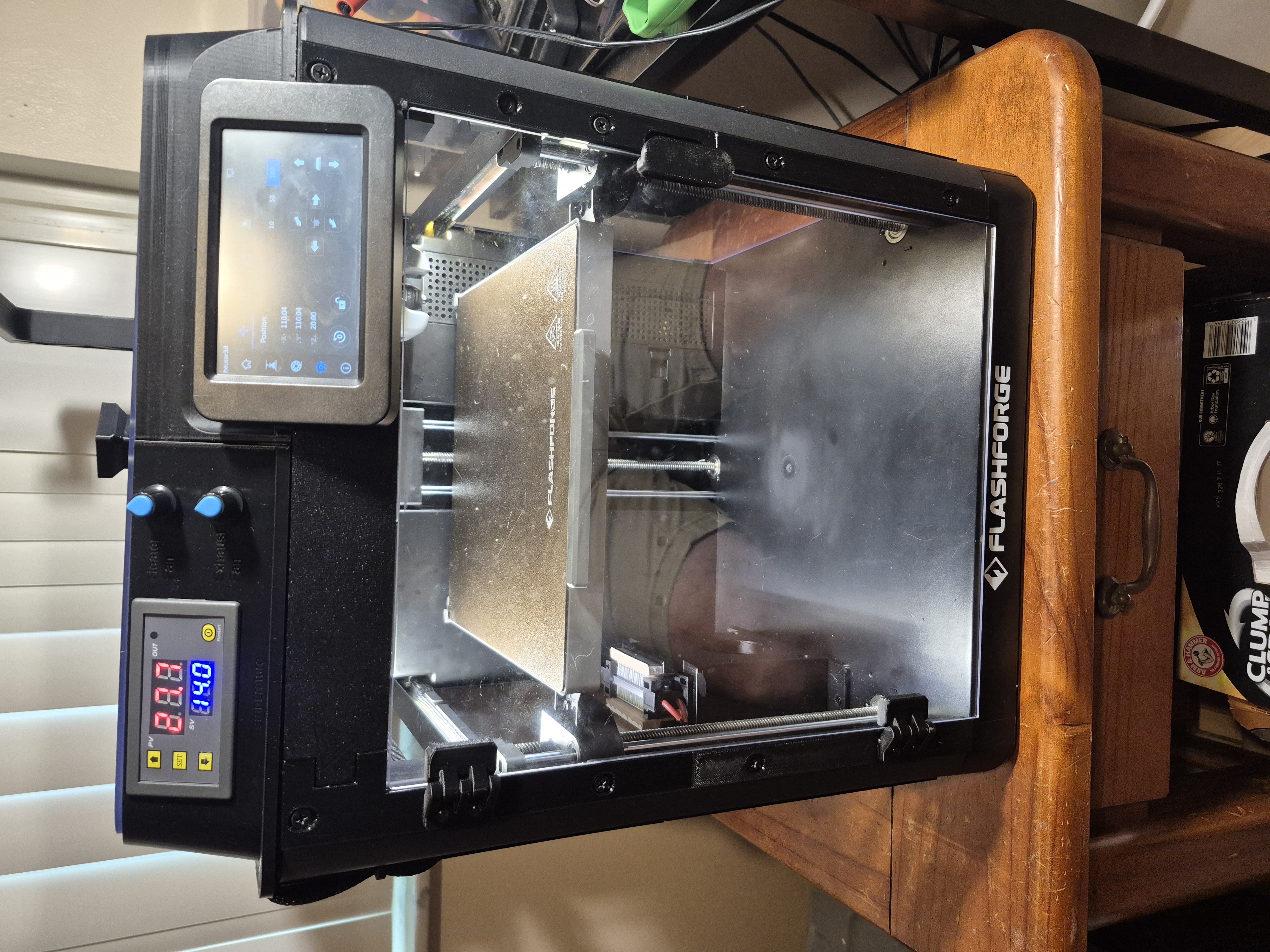 Flashforge Adventurer 5M Enclosure Heater 3D model thumbnail