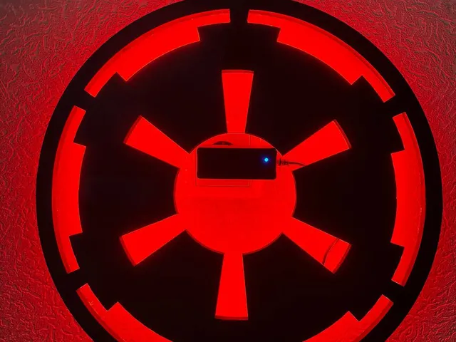 Star Wars Galactic Empire Logo with LED backlight