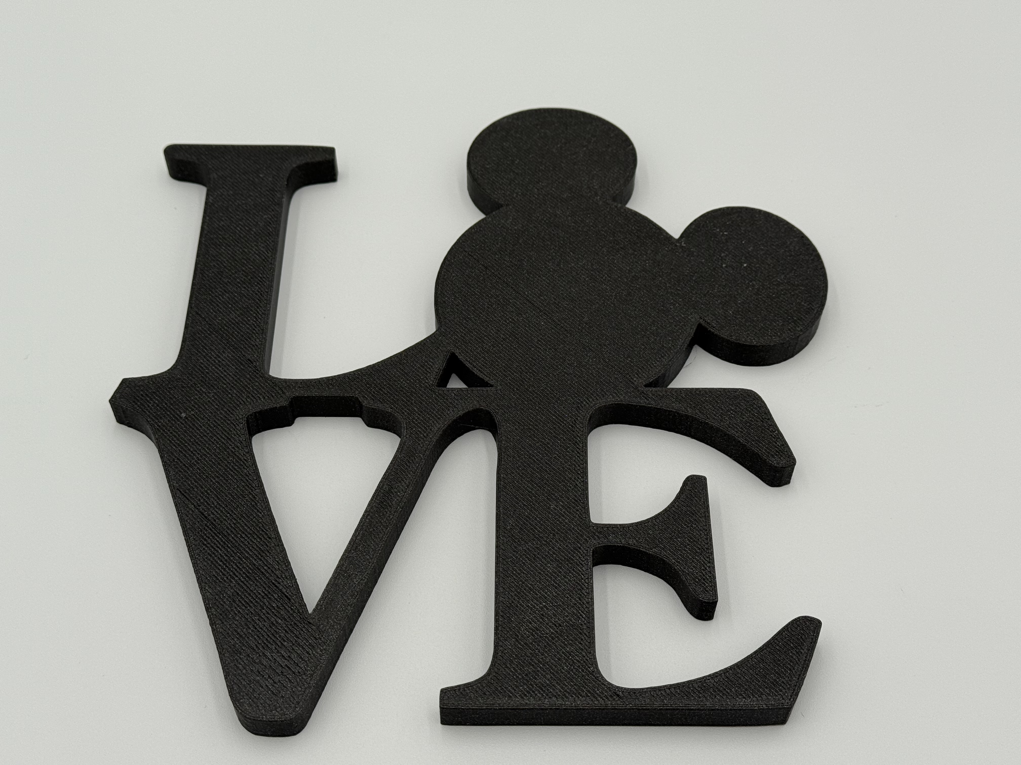 Mickey Mouse Love Sign