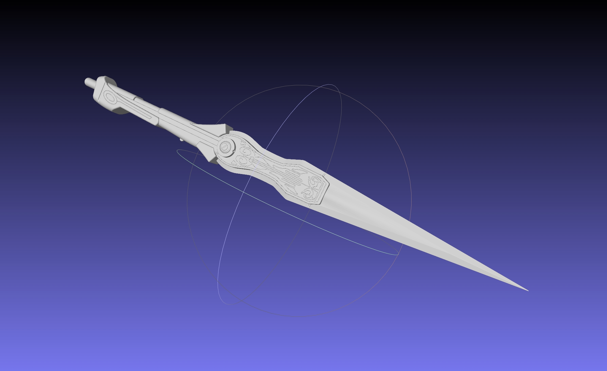 RWBY Pyrrha Nikos Spear Printable Assembly