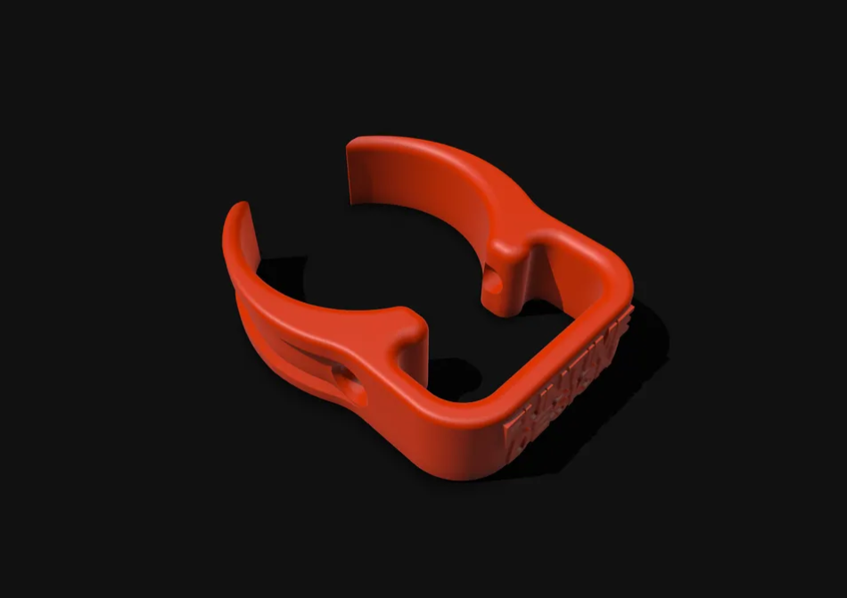 Motorcycle fork guide cable management