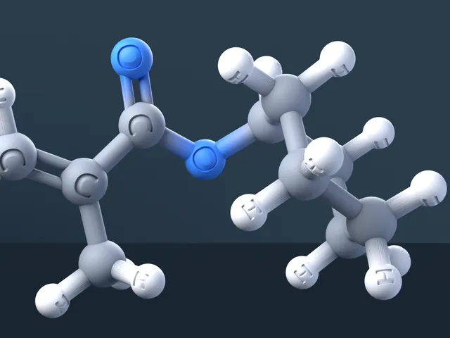 Cyclohexyl methacrylate 3D Molecular Model — CAS 101-43-9