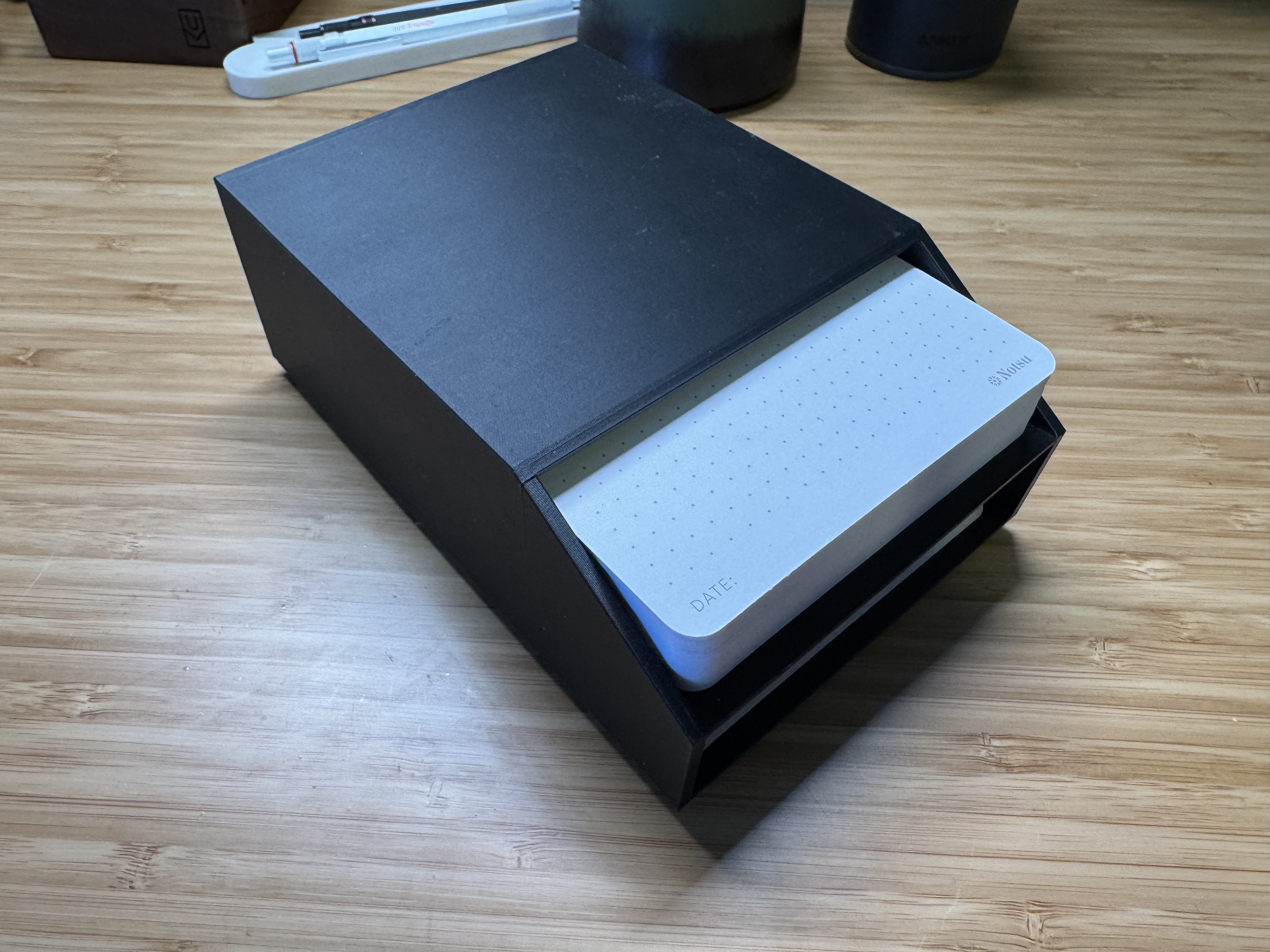 4x6 Notecard Holder / Storage for Desk