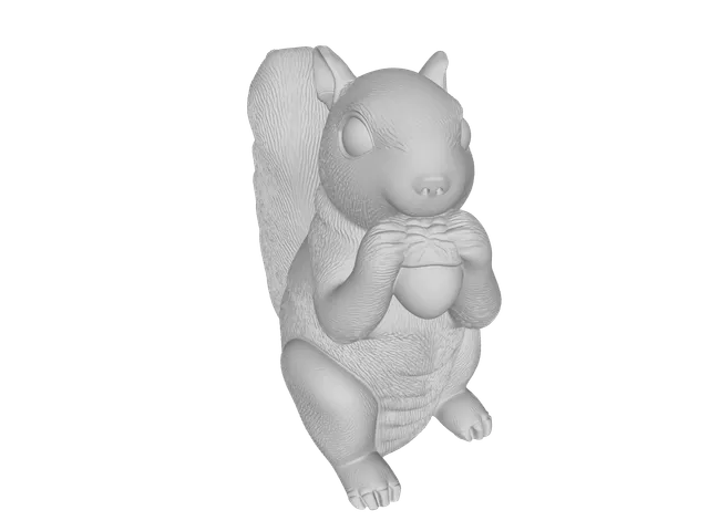 Squirrel Garden Statue