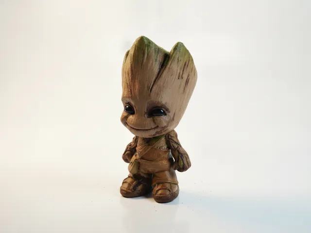 Baby Groot Figurine Marvel Collectible 3D Printable