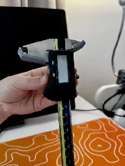 caliper holder for skadis board