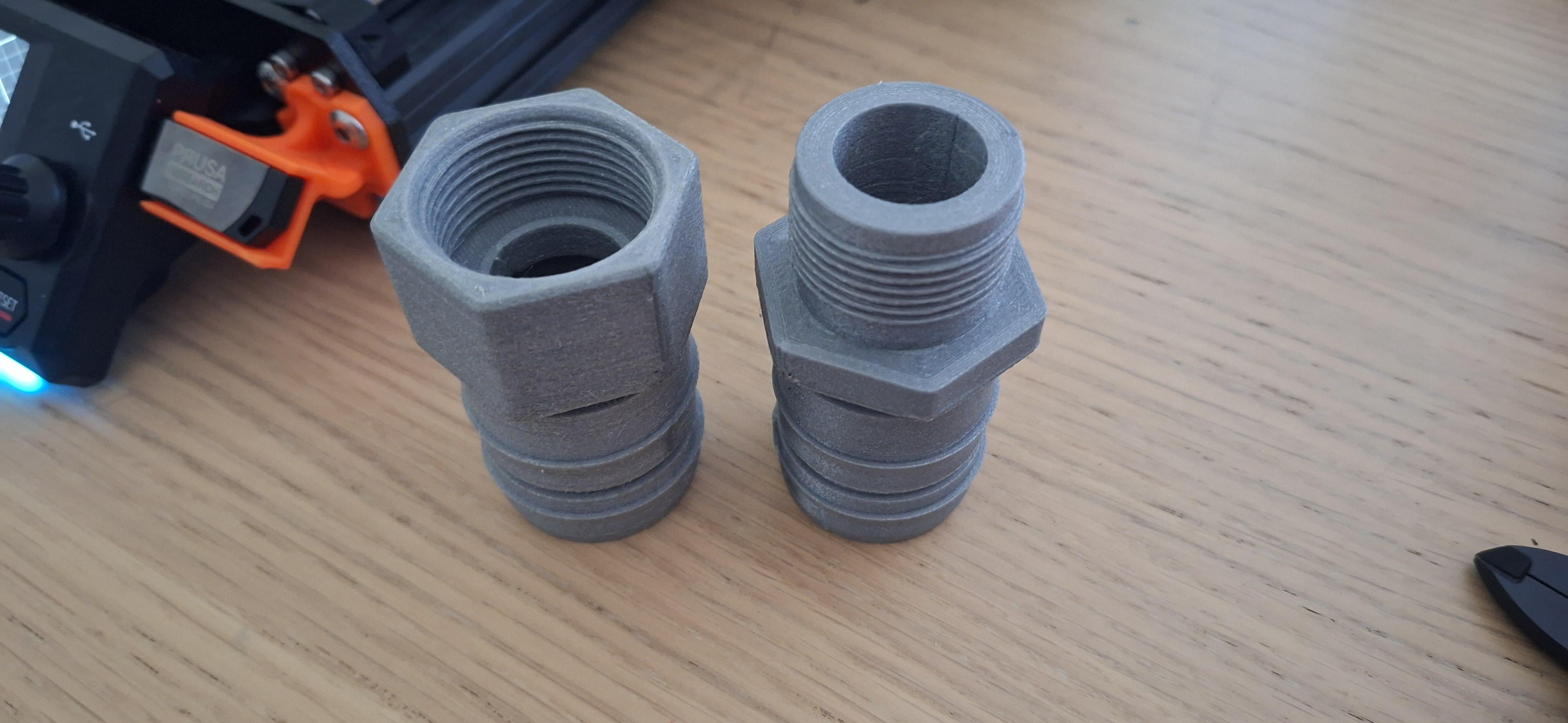 Intex Spa decouple - 38mm pool hose adapter