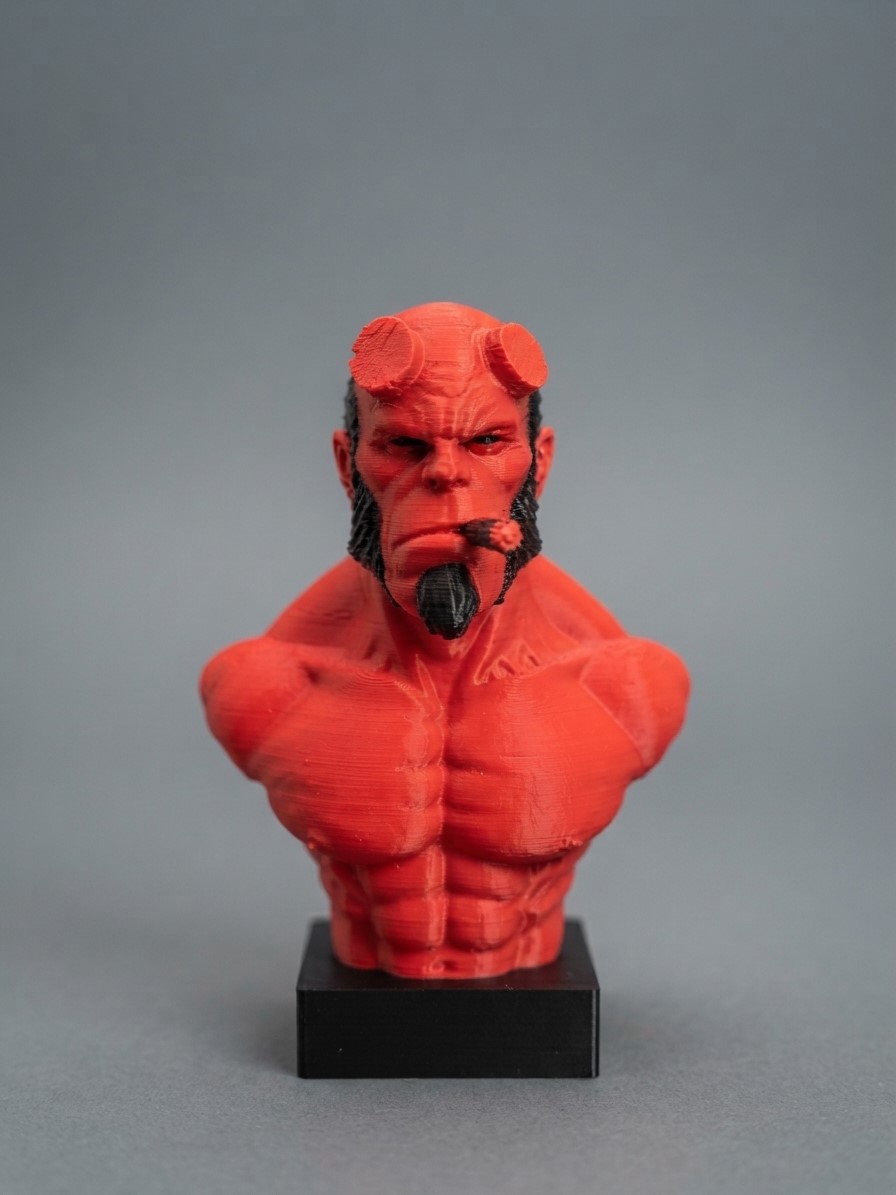 Hellboy – kolekcjonerskie popiersie figurki do druku 3D