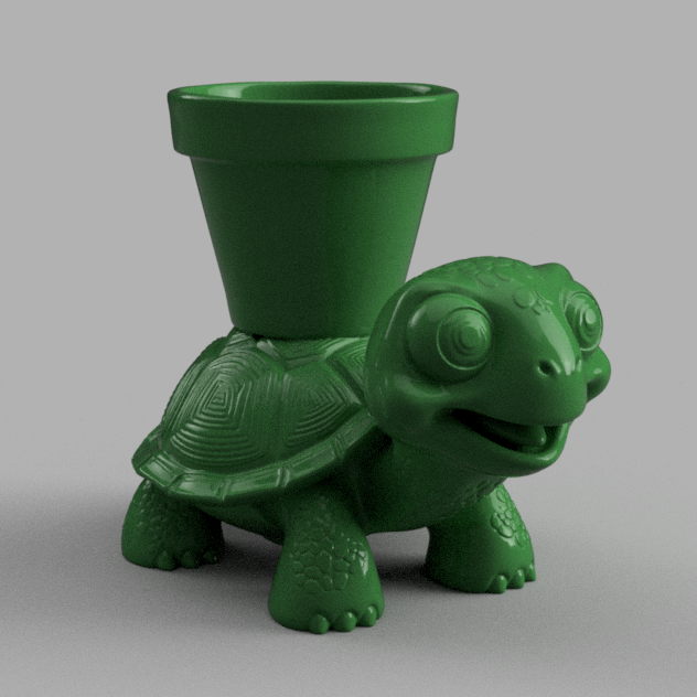 Terracotta Turtle Planter