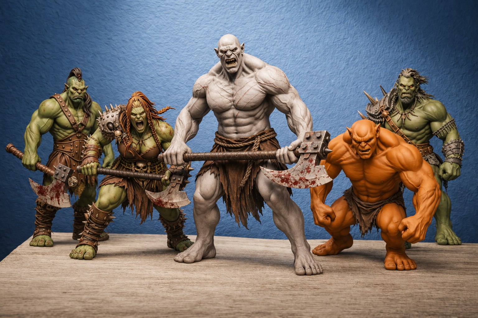 Orc Warband – Fantasy Warrior Collection