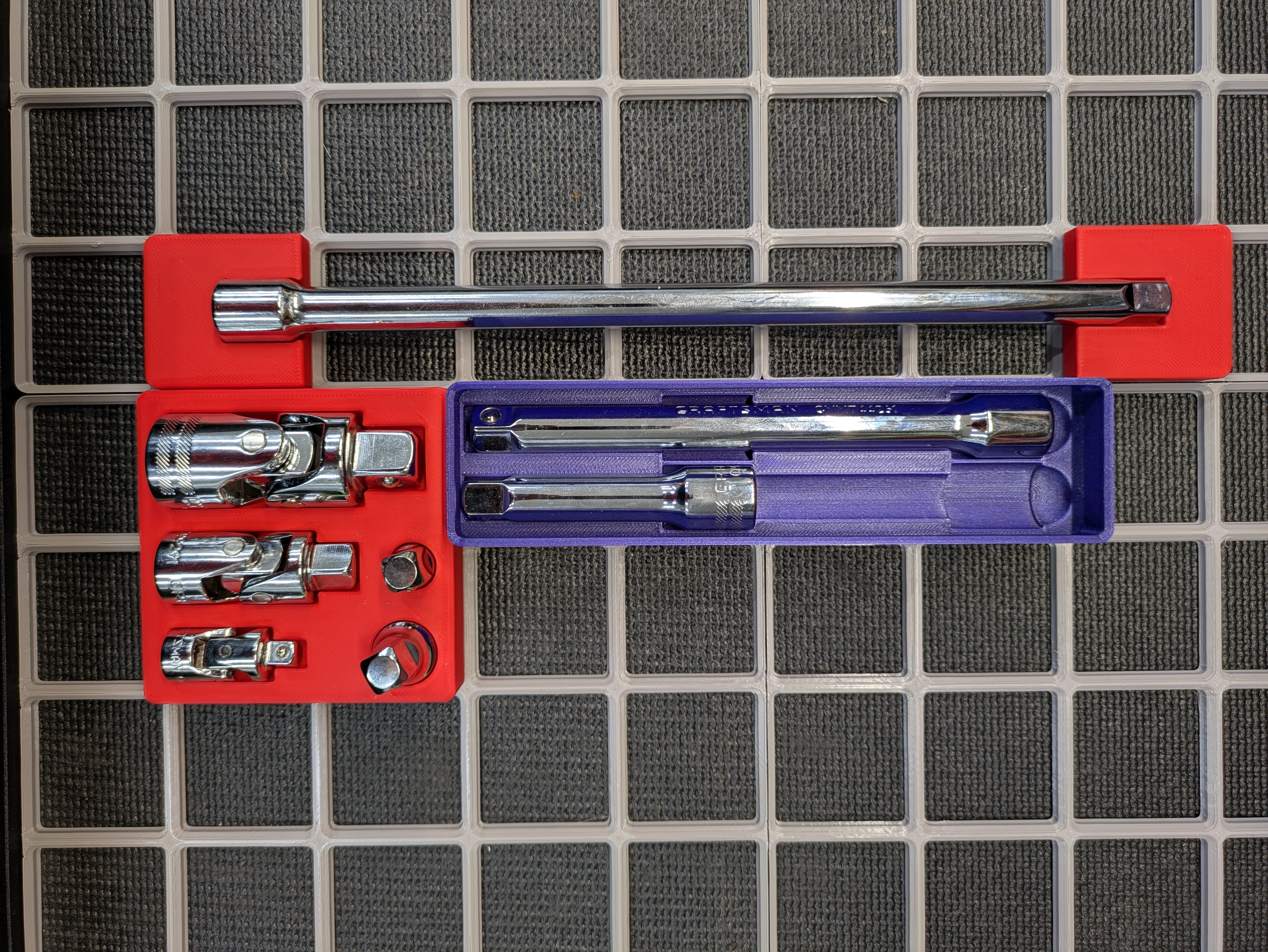 Craftsman extender socket set Gridfinity