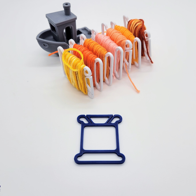 Minimalist Floss Bobbin by Lunar Prototypes | Download free STL model ...