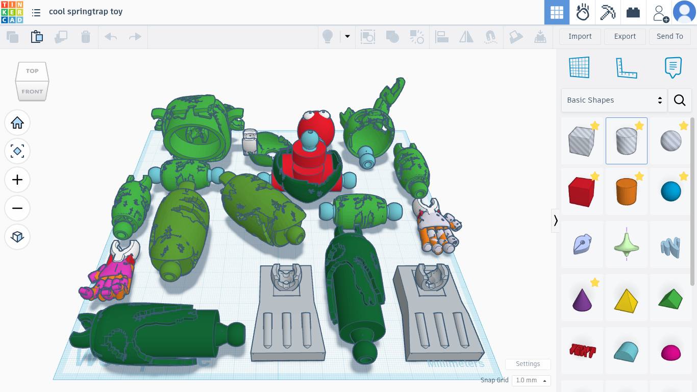 v2 of my Springtrap toy