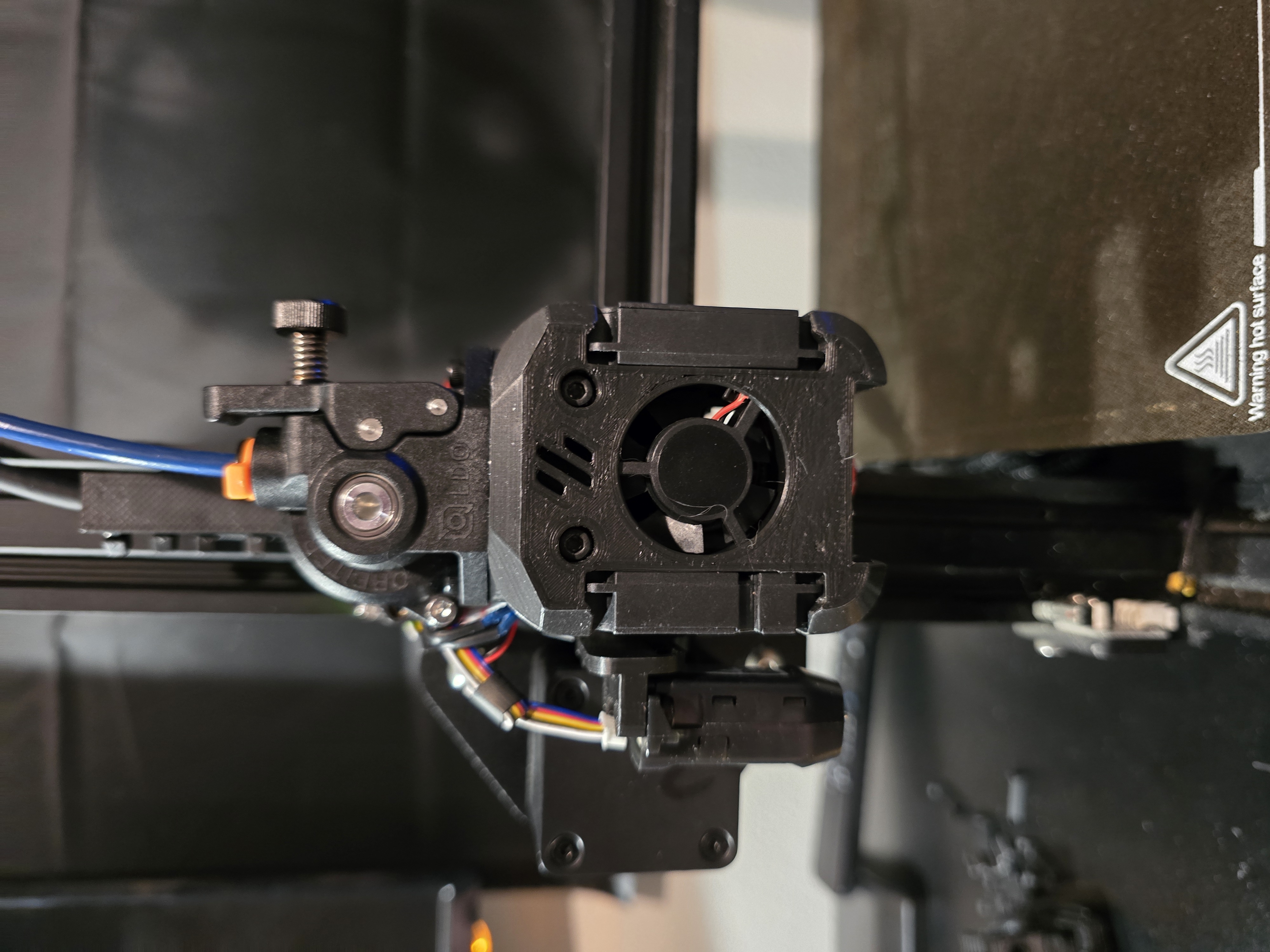 Ender 3 Dragon Burner mount (CRTouch)