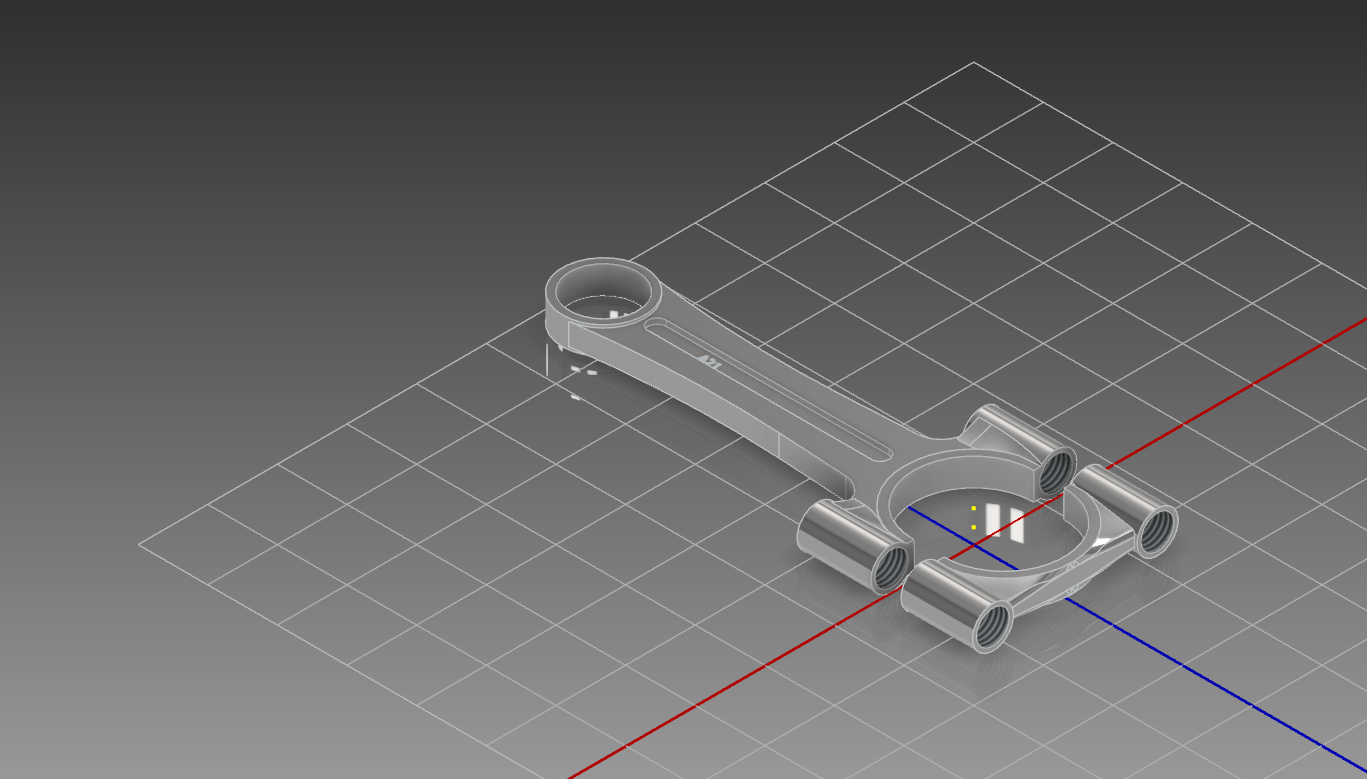 Simple Connecting Rod for Projects and Prototypes
