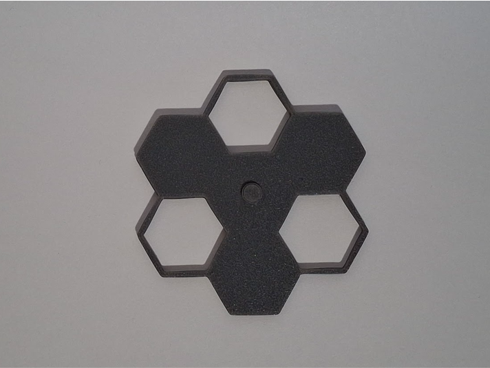 Spinning Hexagons - partially filled