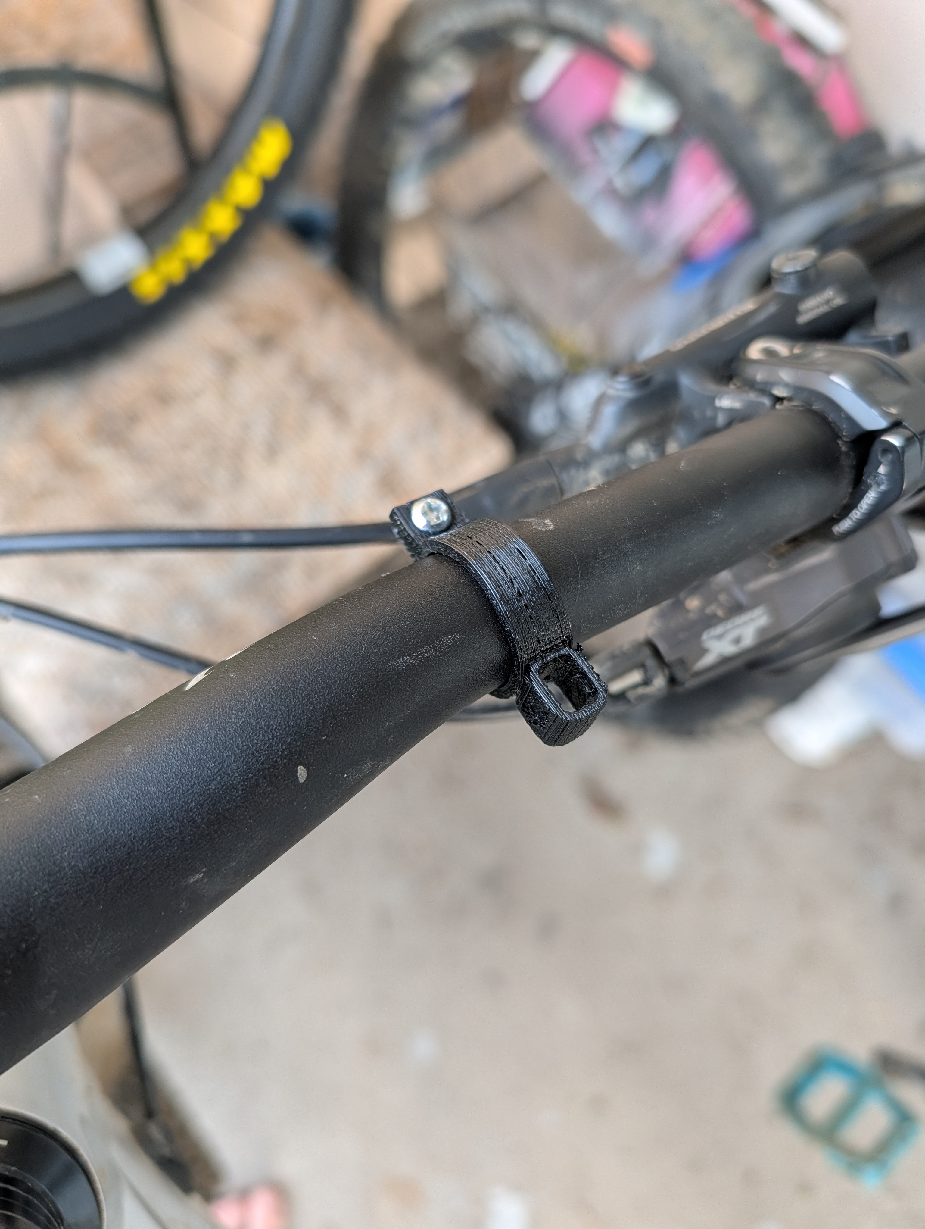 Mountain Bike Handlebar Sunglass Holder