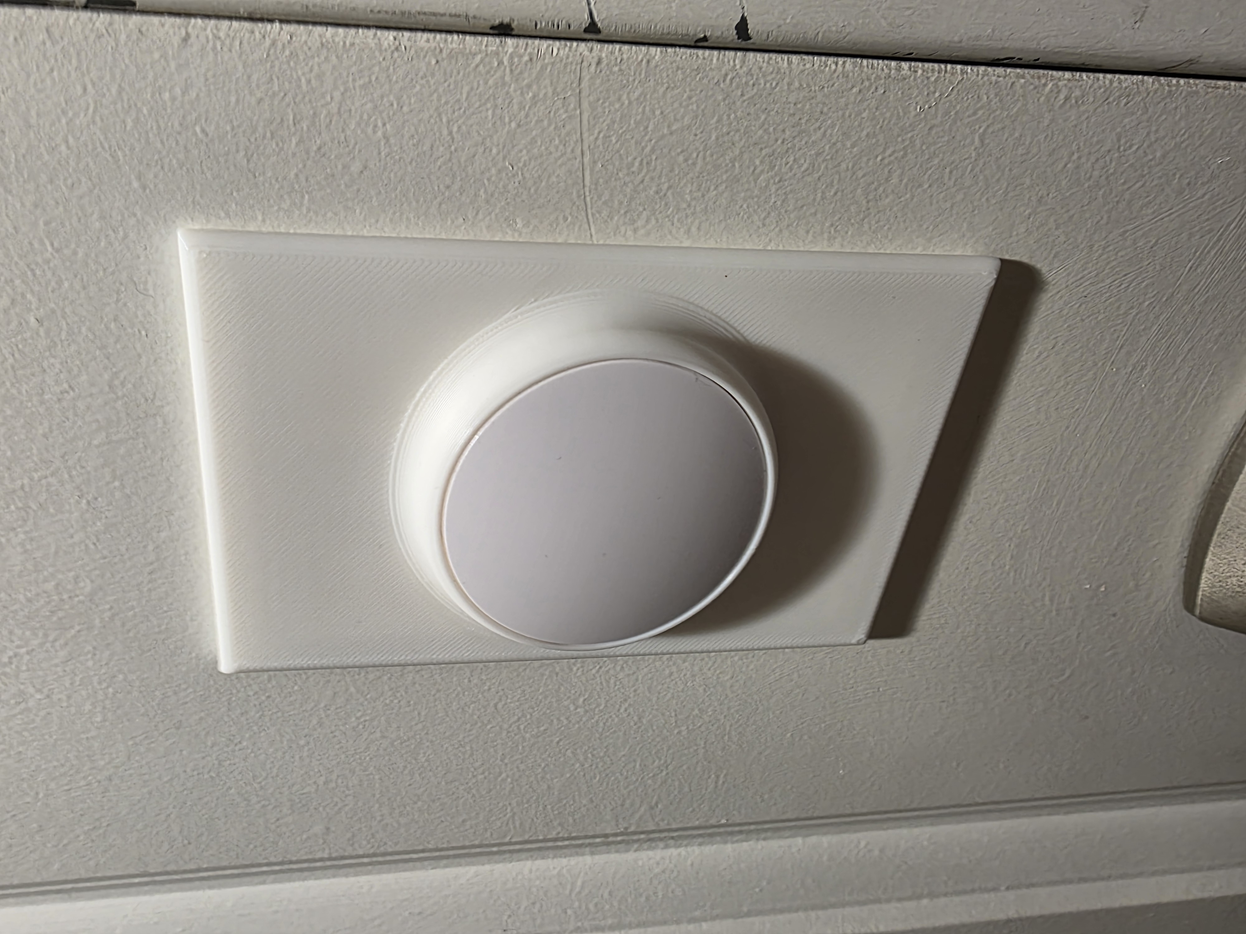 ZigBee Smart Remote Button Apartment Friendly Mount