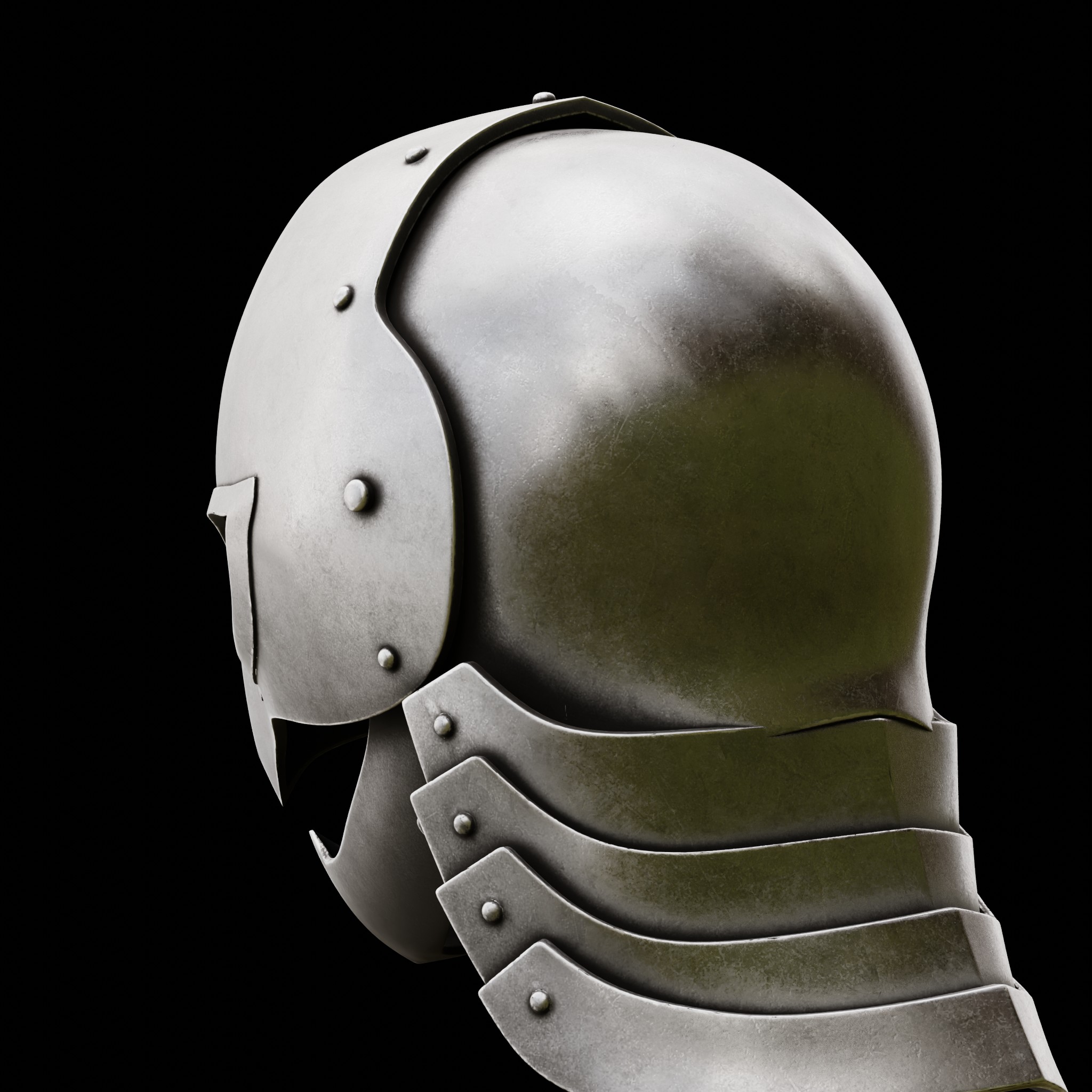 GRIFFITH GOLDEN ARC HELMET life size cosplay - Berserk Fan Art STL — thumbnail 8
