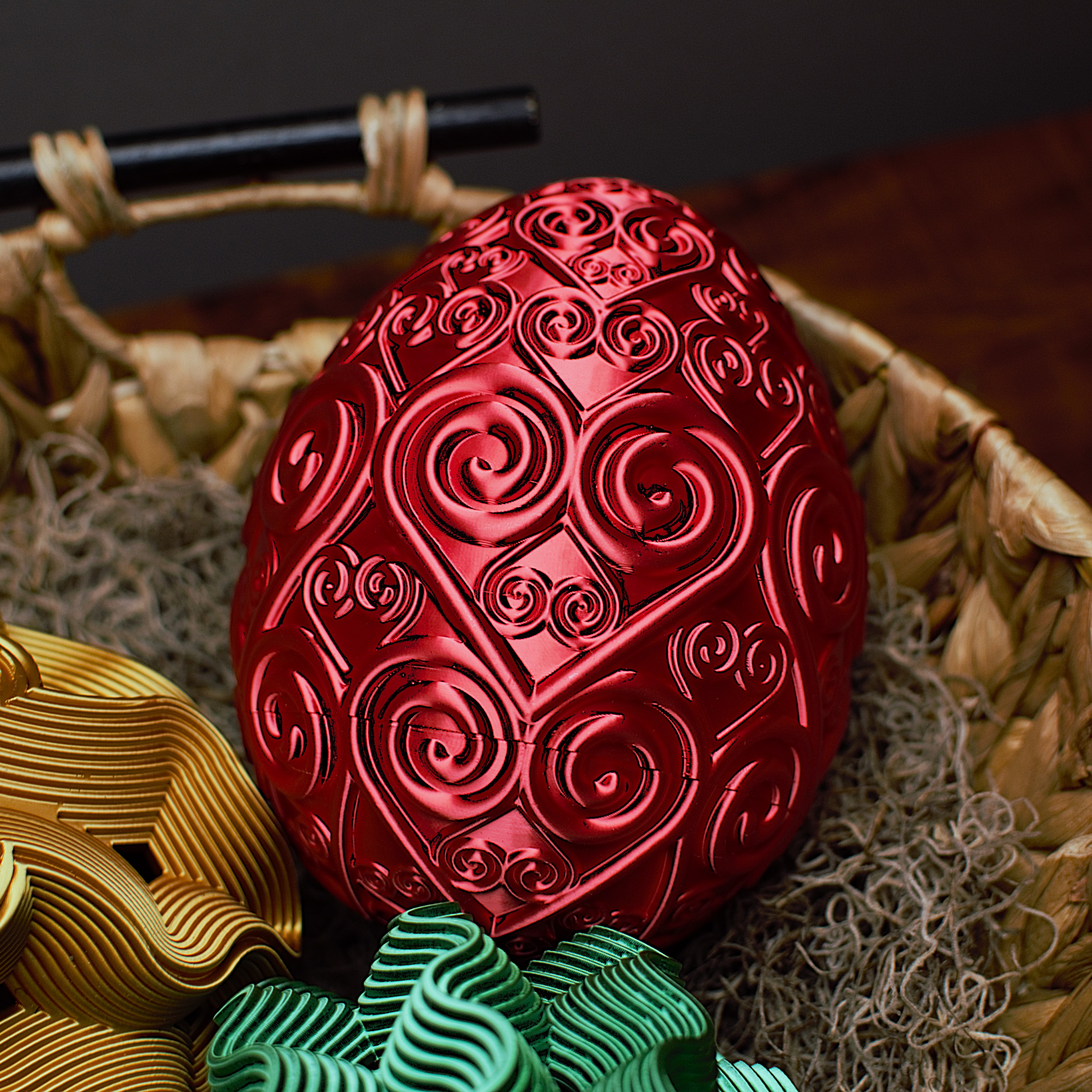 Miniatura 28 do modelo 3D Easter Egg Capsule Collection 2025