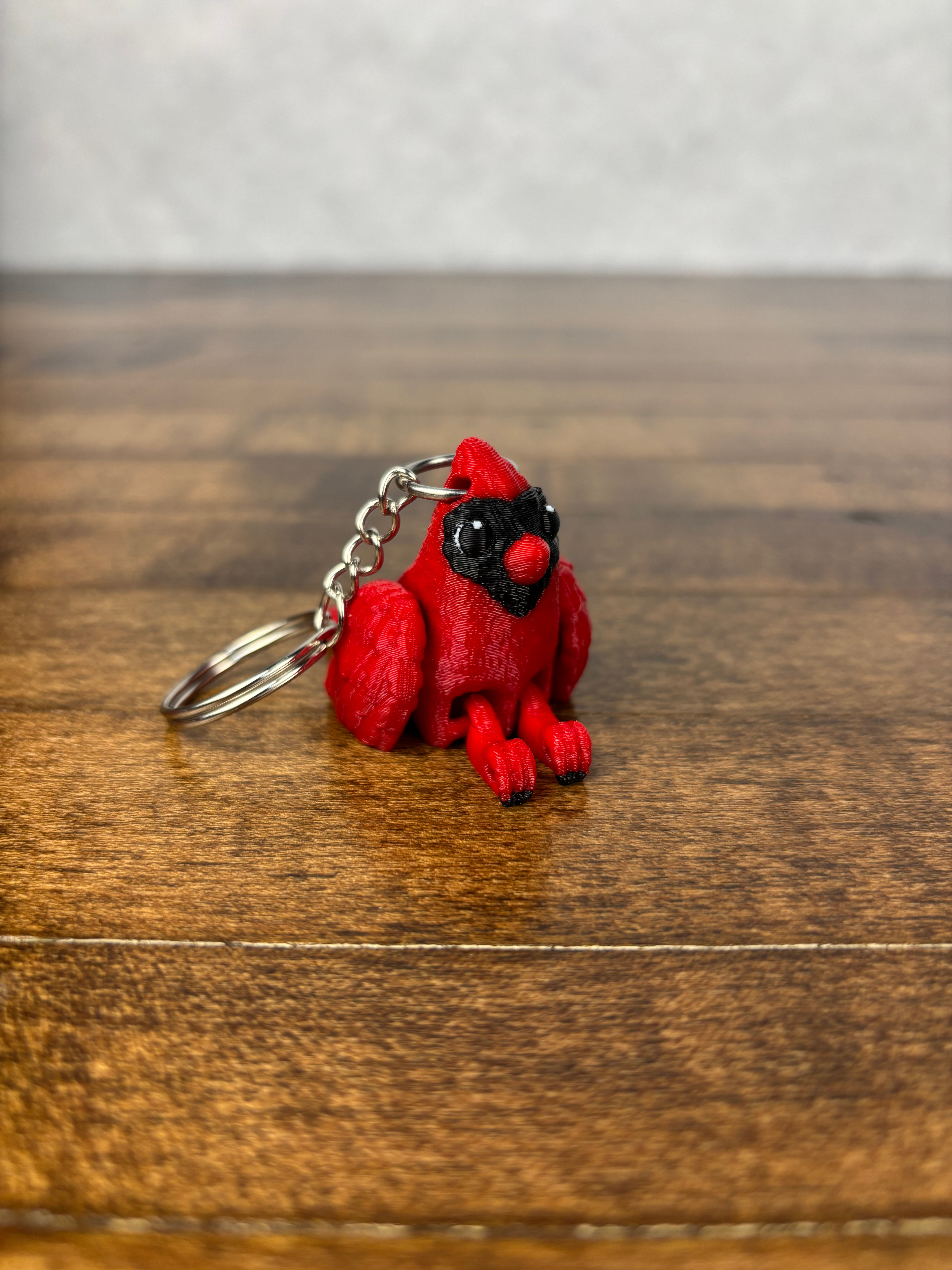 Cardinal Fidget Keychain
