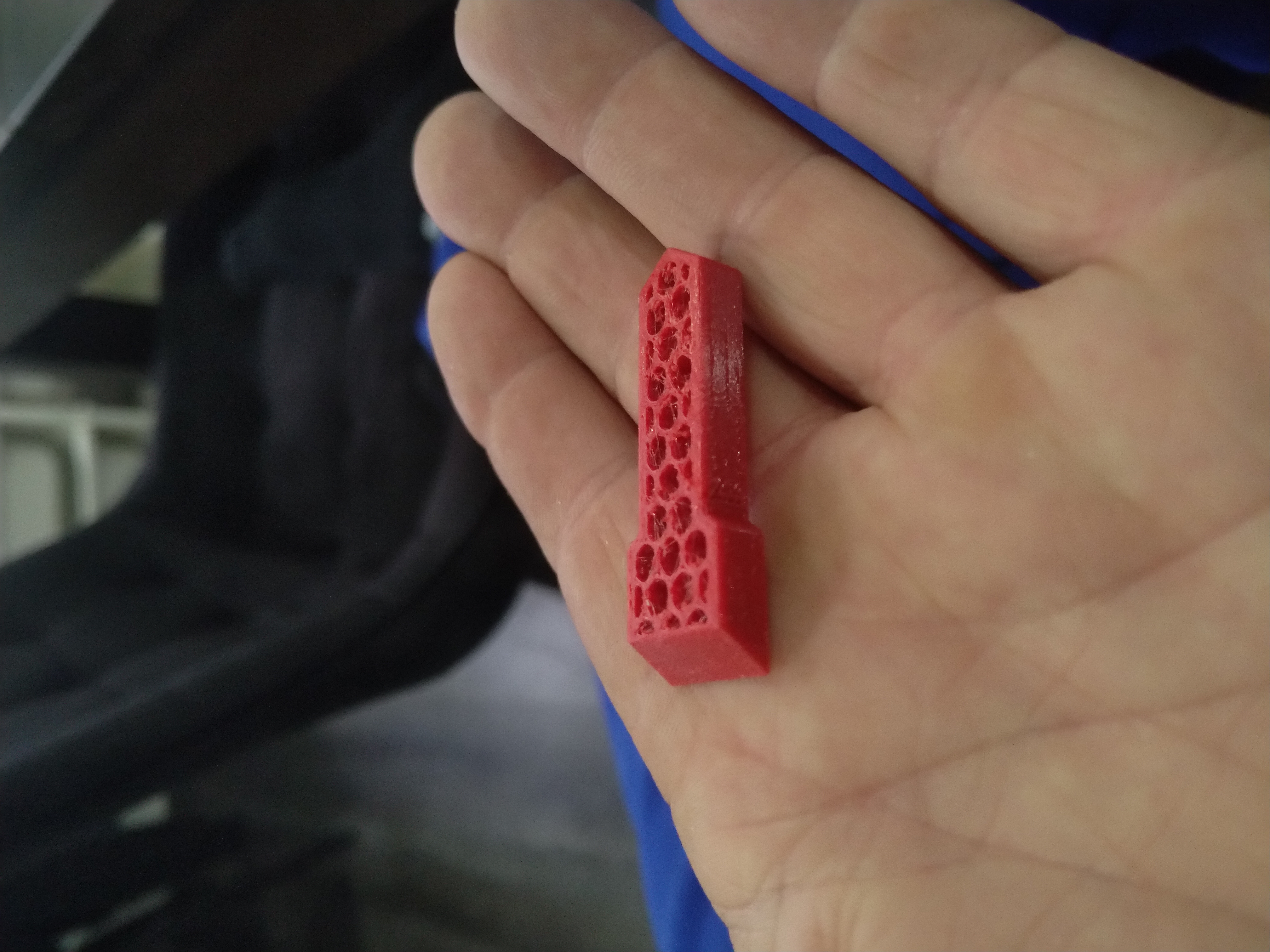 Super Mini Hex Scraper - keychain
