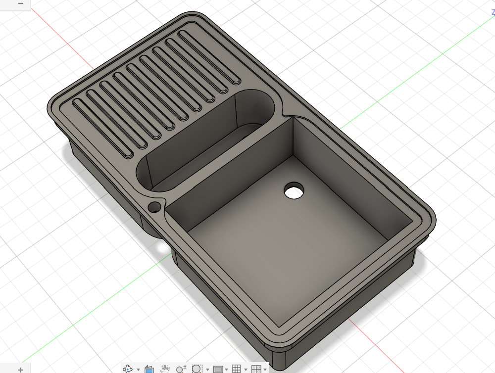 Modeling a Kitchen Sink