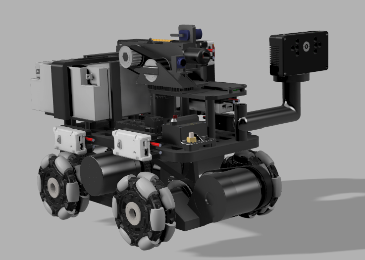 Robot with laser pointer??!