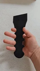 Simple Ice Scraper With Optional Magnetic Holder